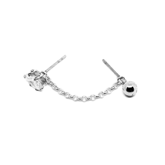 Earring Chains Sterling Silver - Picture 5 of 7